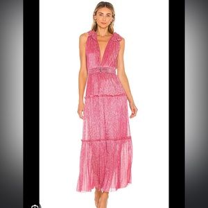 Helena Dress in Hot Pink Sabina Musayev